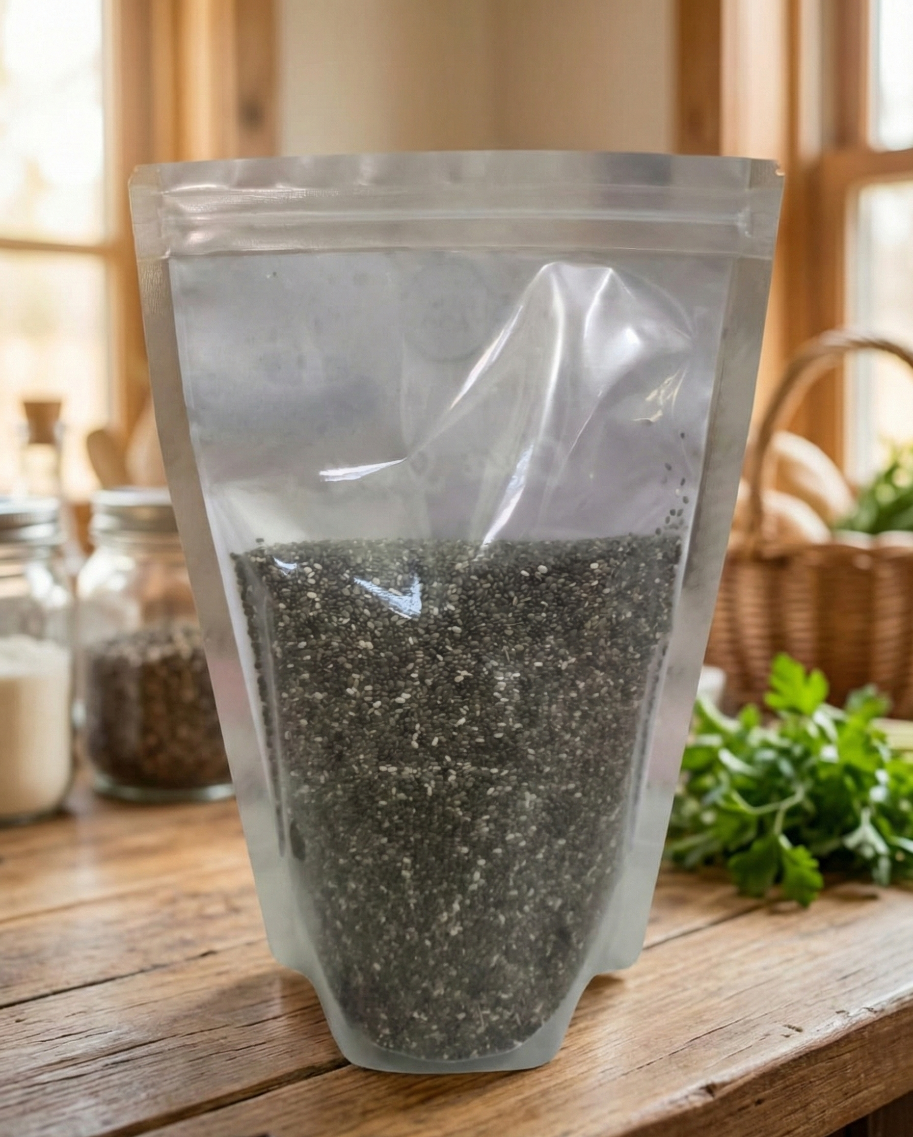 Supixa Premium Raw Chia Seeds – High Fiber & Omega-3 | 100g, 200g