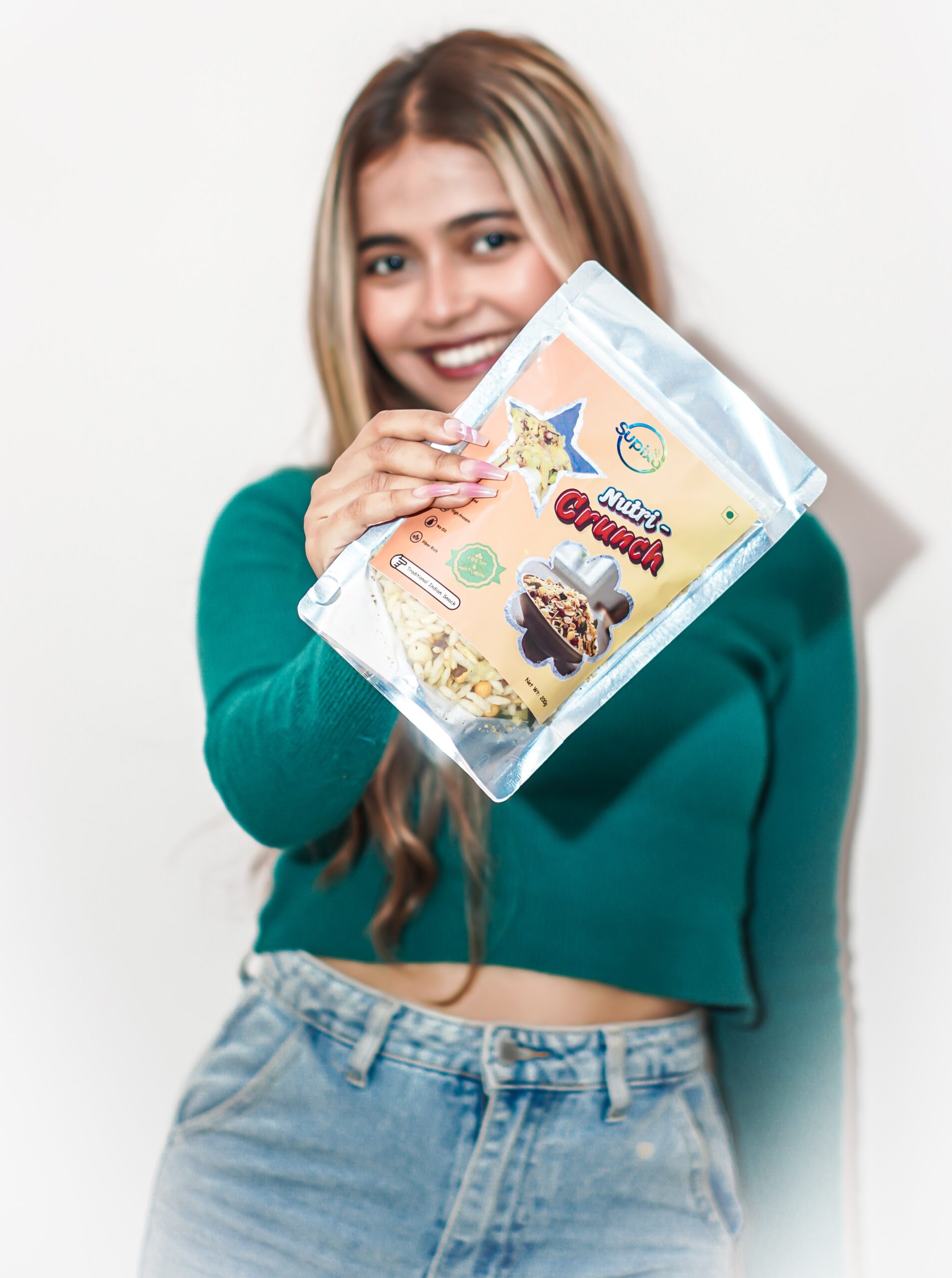 Supixa Nutri-Crunch Roasted Mixture – Zero Oil | 200g, 400g