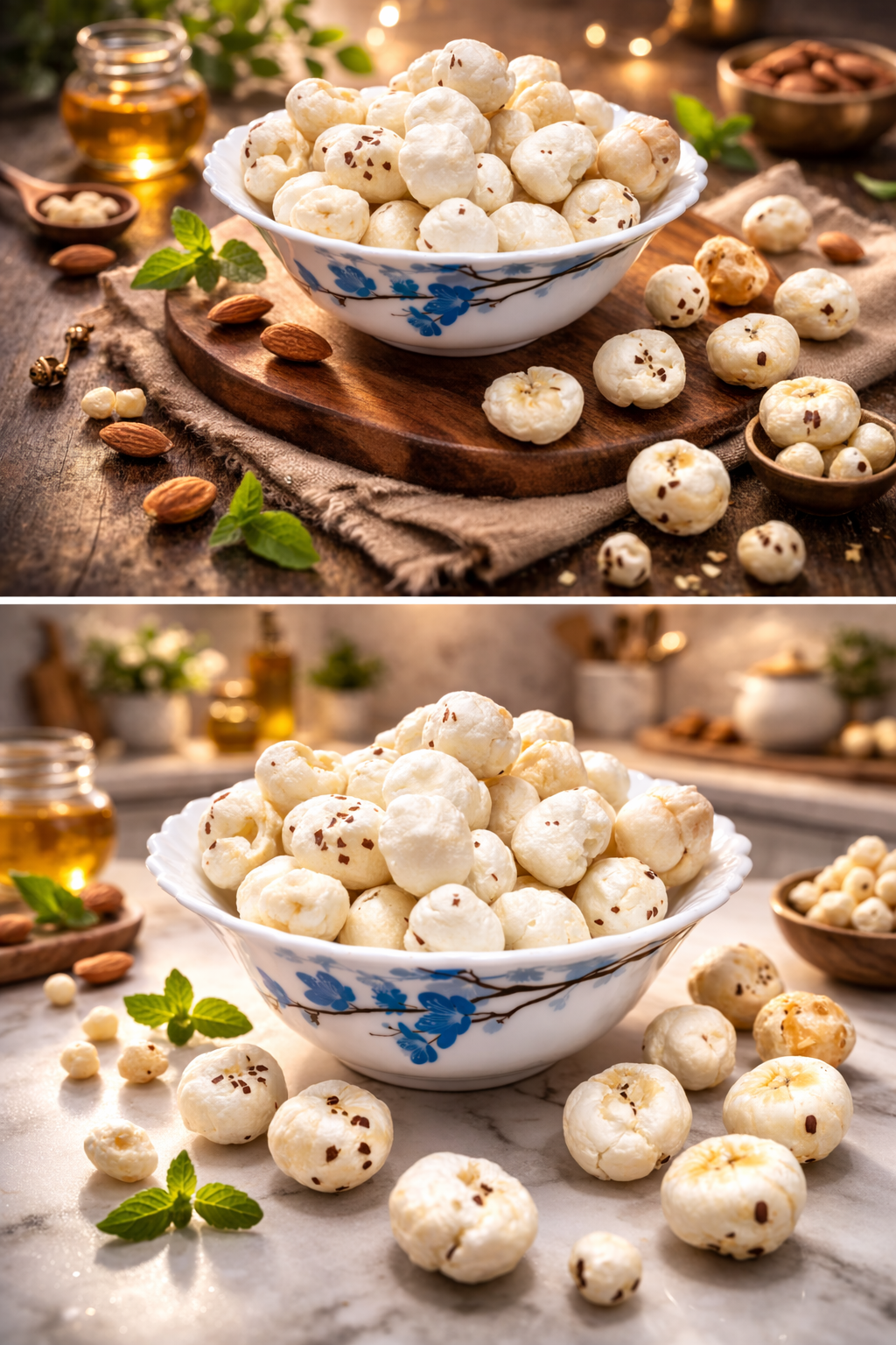 Supixa Premium Phool Makhana (Fox Nuts) – Big & Crunchy | 100g, 200g