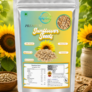 Supixa Premium Raw Sunflower Seeds – Vitamin E Rich | 100g, 200g