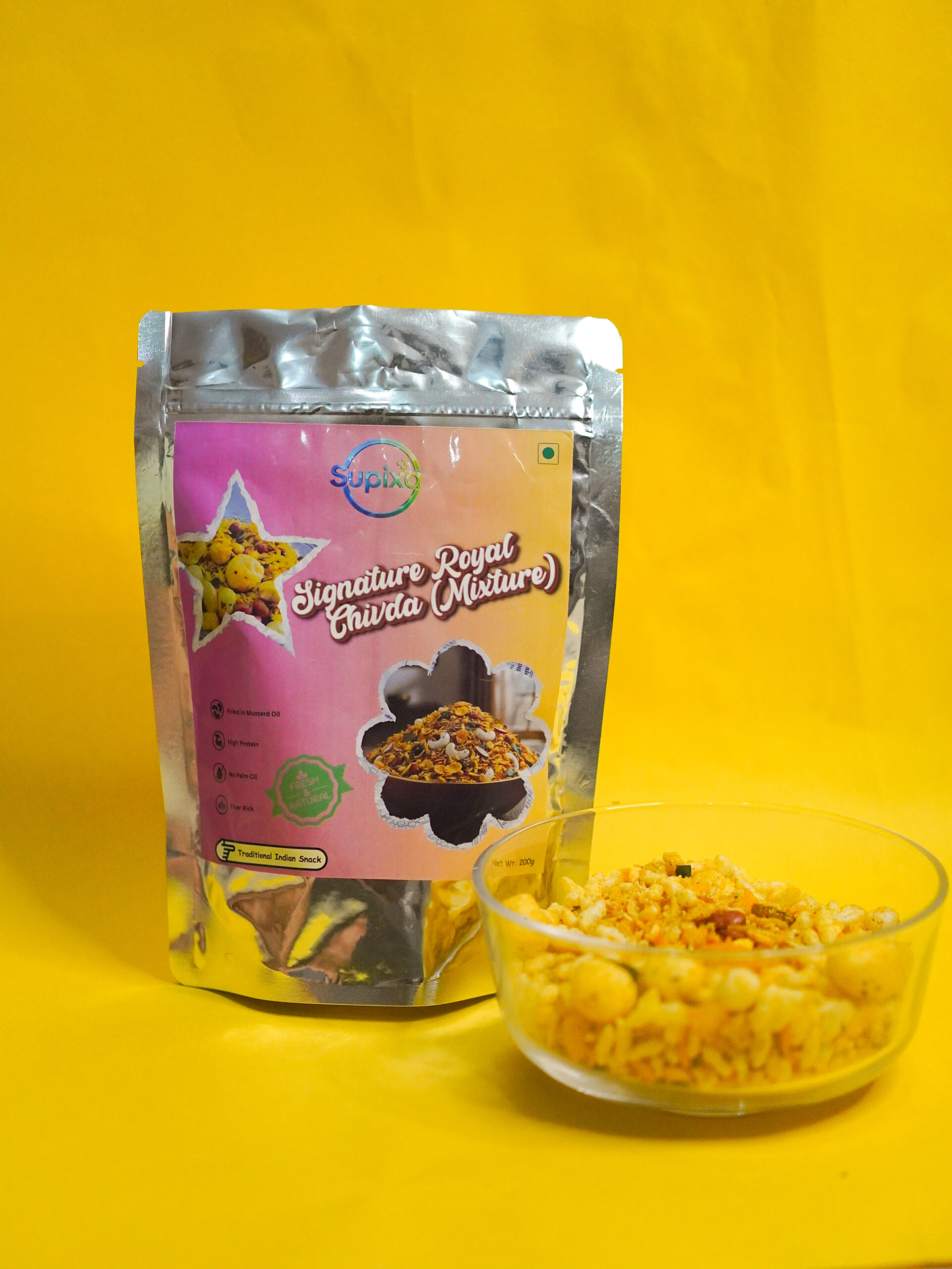 Original Supixa Signature Royal Chivda – Authentic Mixture | 200g, 400g